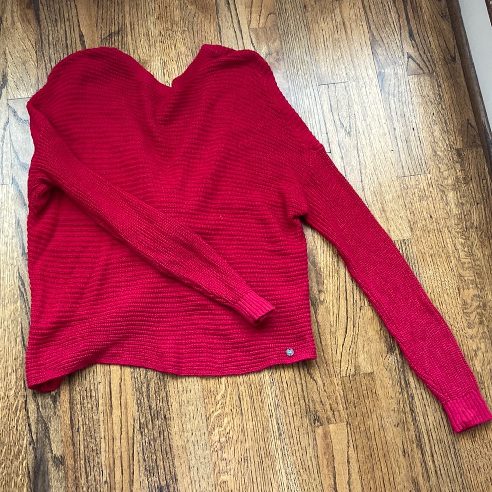 Hollister Knit Sweater with Knotted detail in back